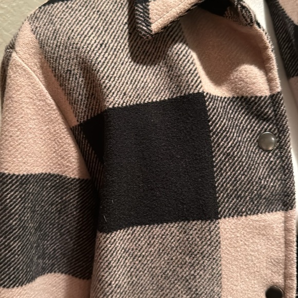 Xs Steve Madden plaid flannel jacket - Picture 4 of 5